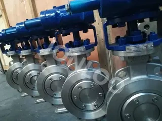 JONLOO Super Duplex SAF2507 Butterfly Valves Ready for delivery